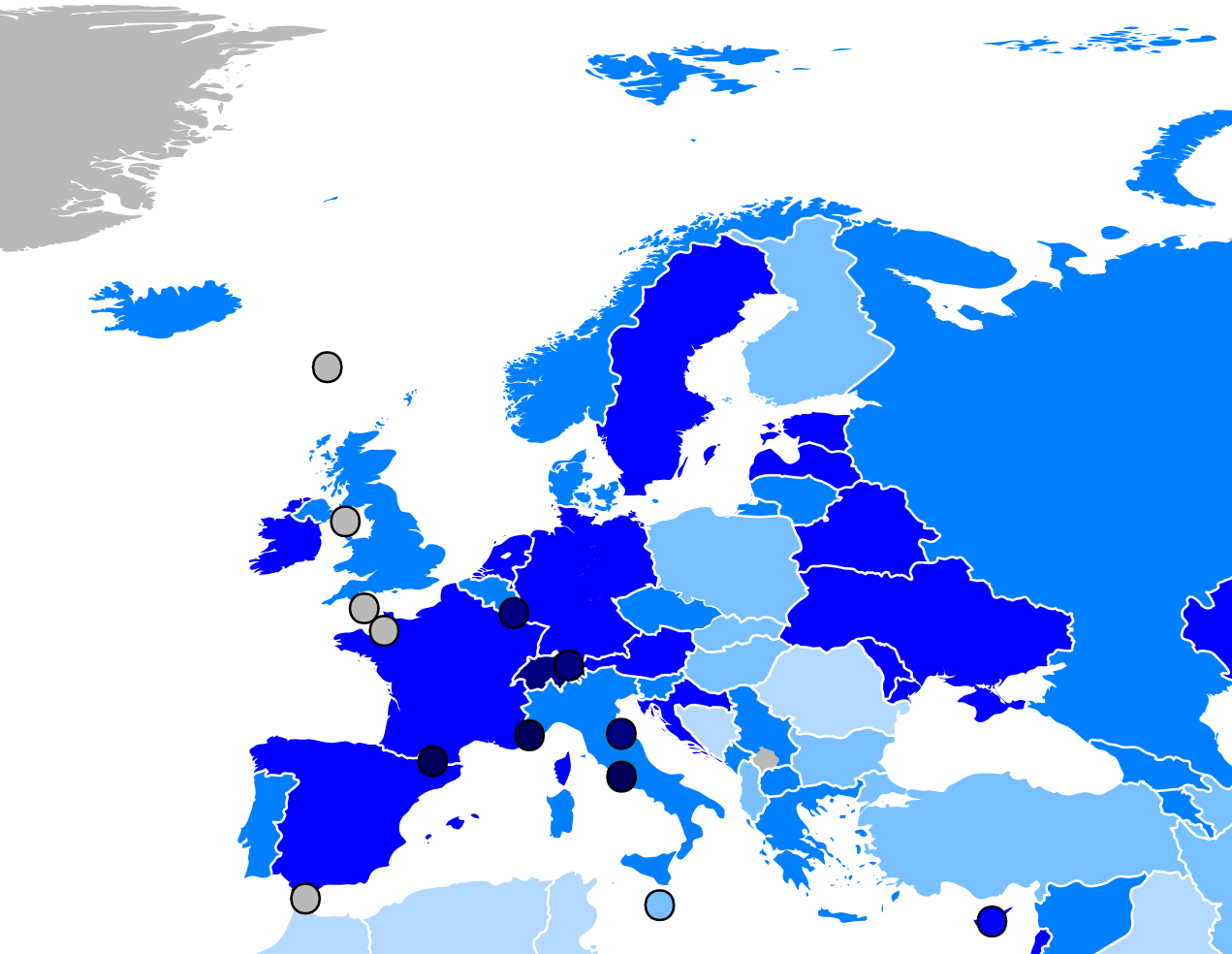 Lists eu. Europe population by Country. Most Googled Countries in Europe. The most White Countries. Gplus Europe.