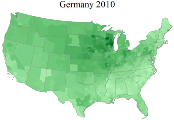 German ancestry 2010